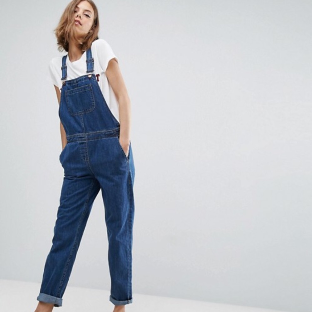 ASOS denim overalls